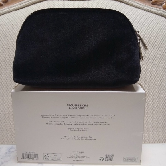 Dior Trousse Noir Black Pouch - Picture 2 of 7